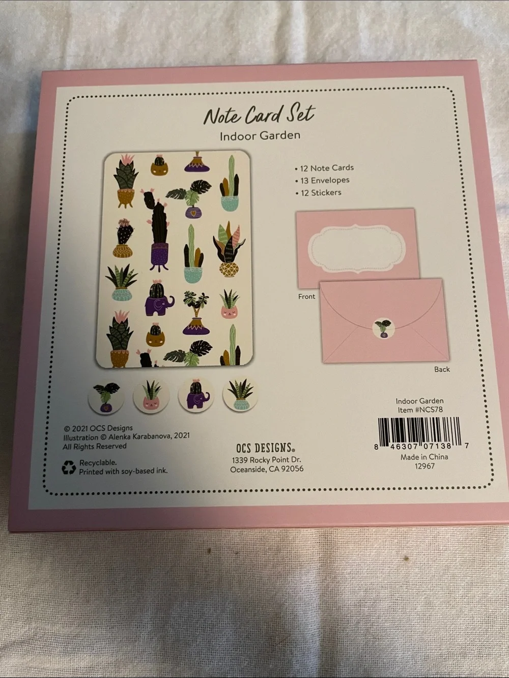 Note cards